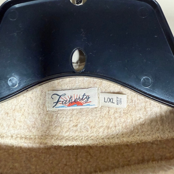 Faherty Women’s Park City Boho Pullover Poncho Sundance Large/XL - Picture 5 of 7